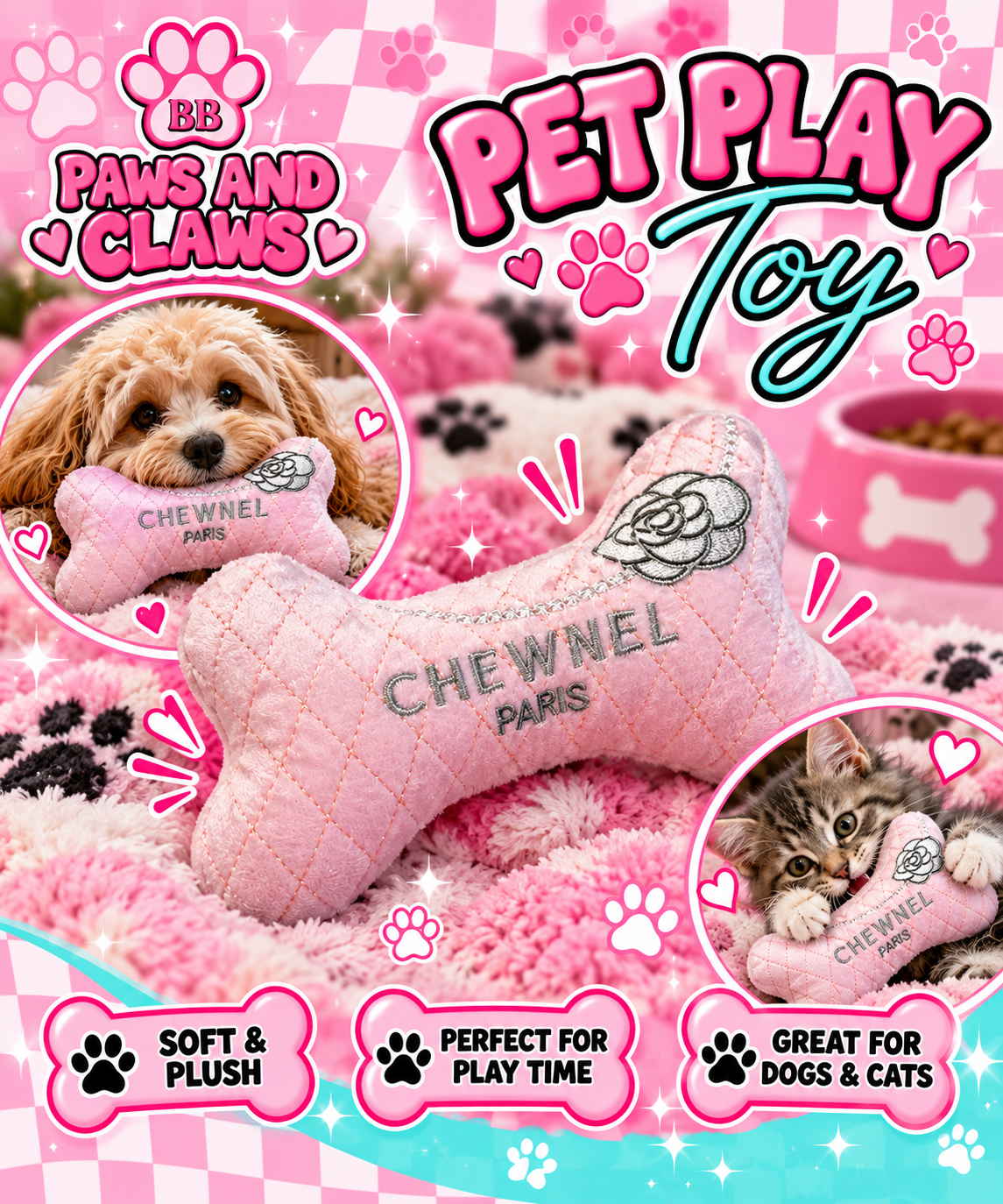 CHEW BONE PINK