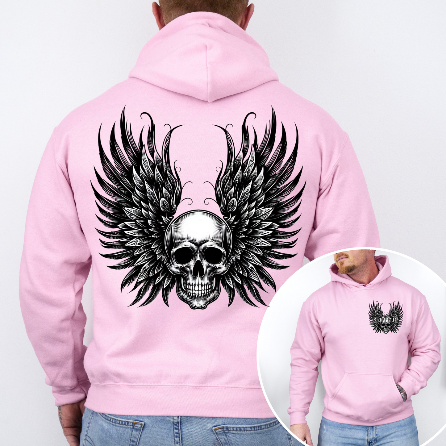 Adults Wing Hooded Jumper