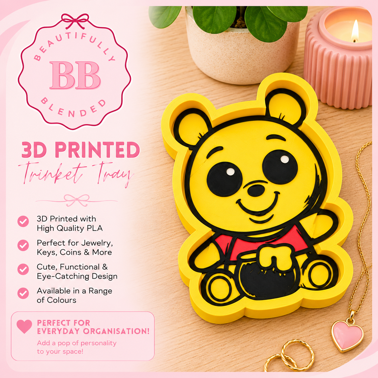 Yellow bear tray