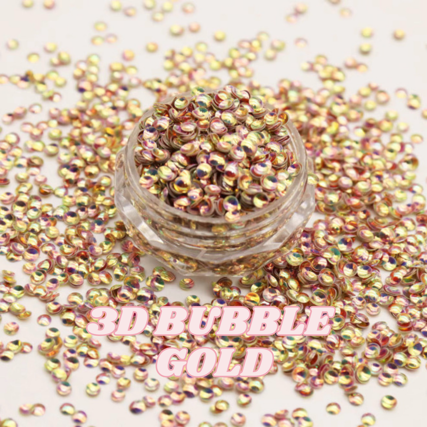 3D BUBBLE GOLD