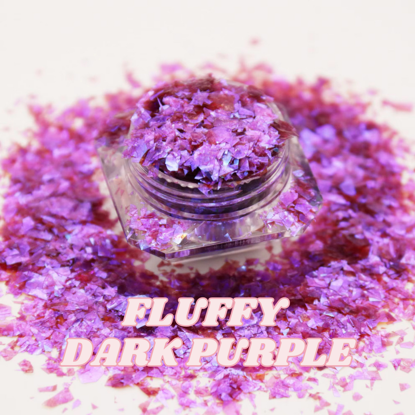 FLUFFY DARK PURPLE