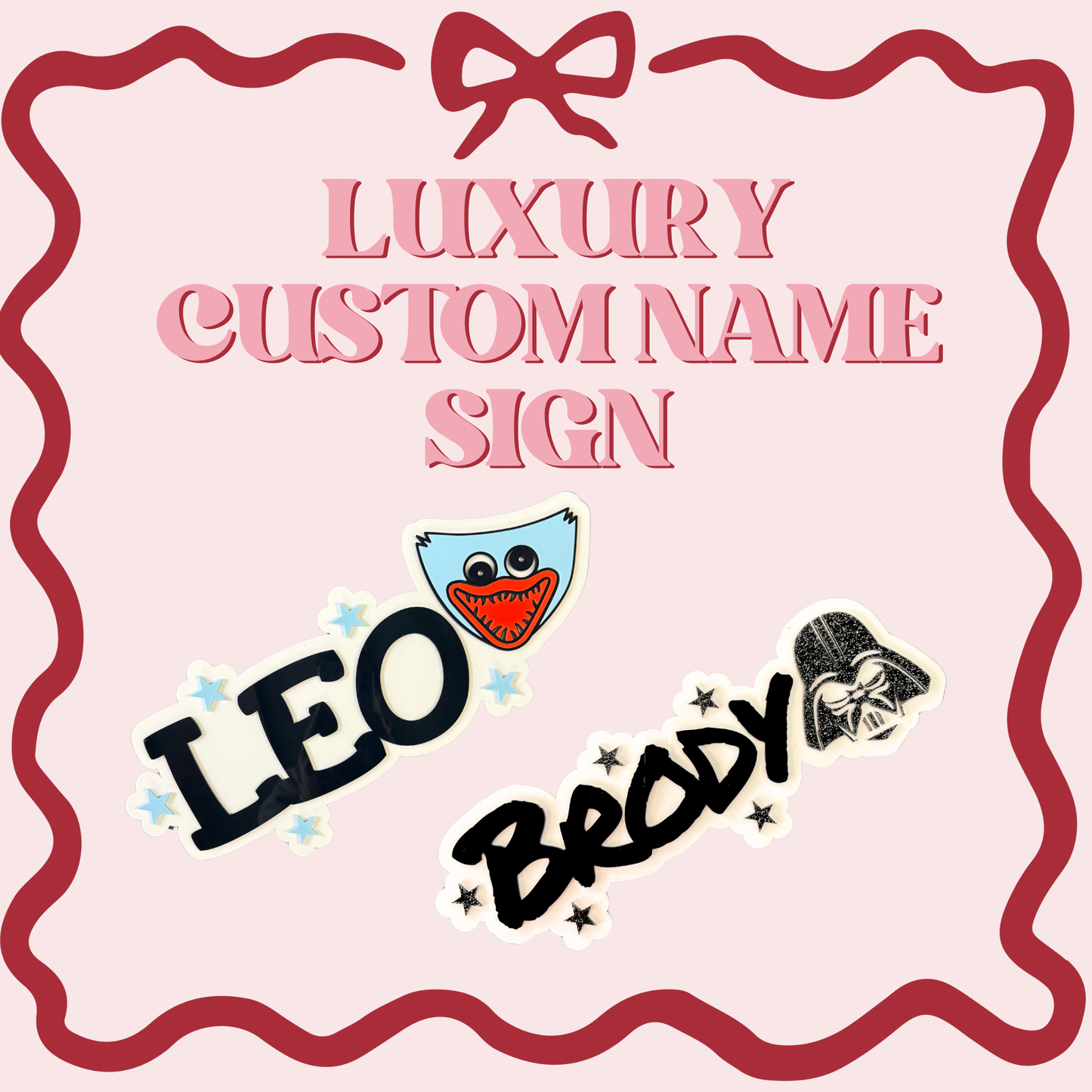 LUXURY NAME SIGN