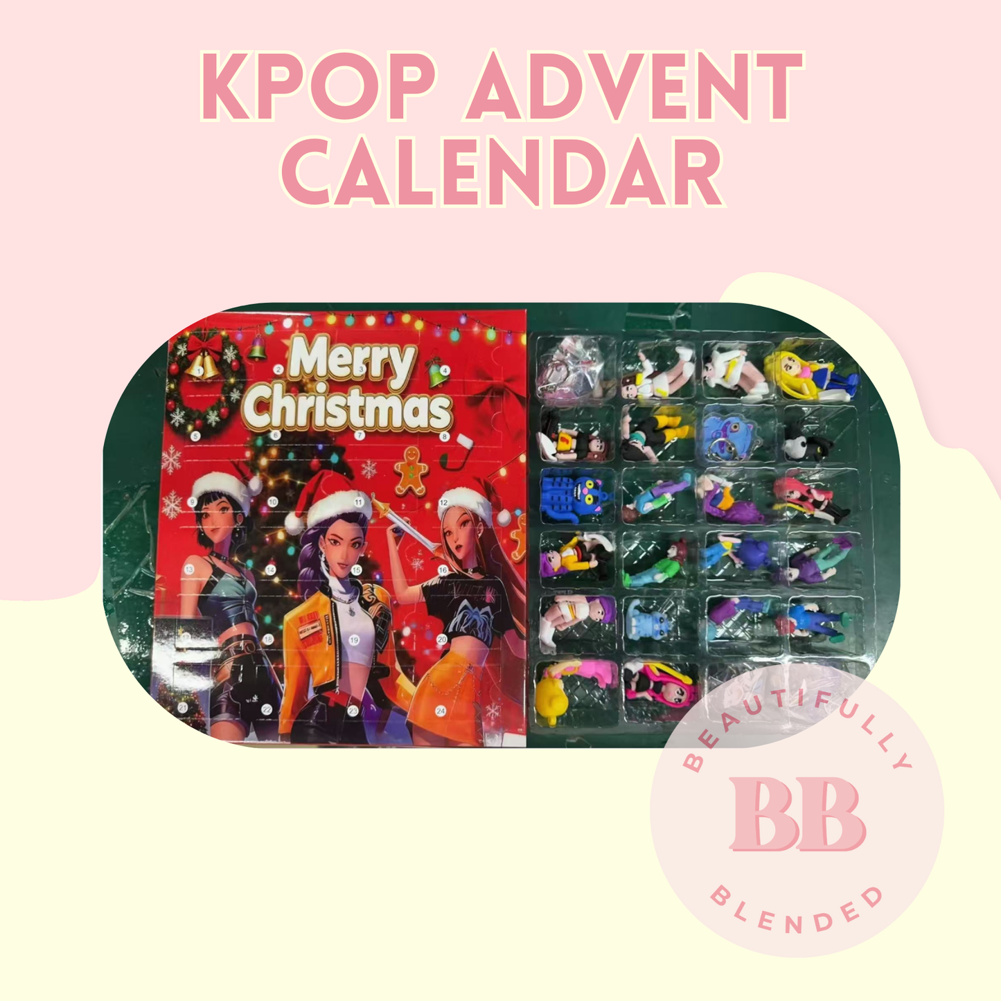 KPOP ADVENT CALENDAR- PREORDER 2 WEEKS