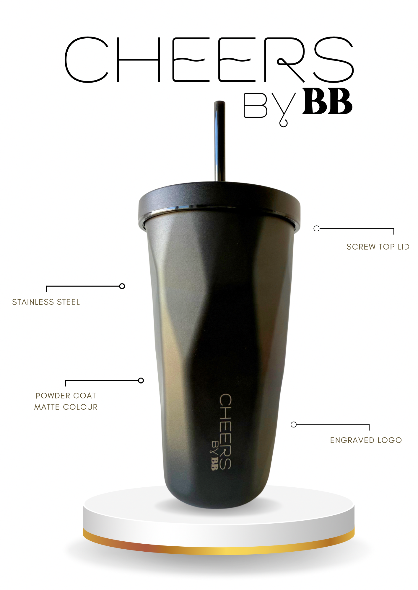 CHEERS Tumbler