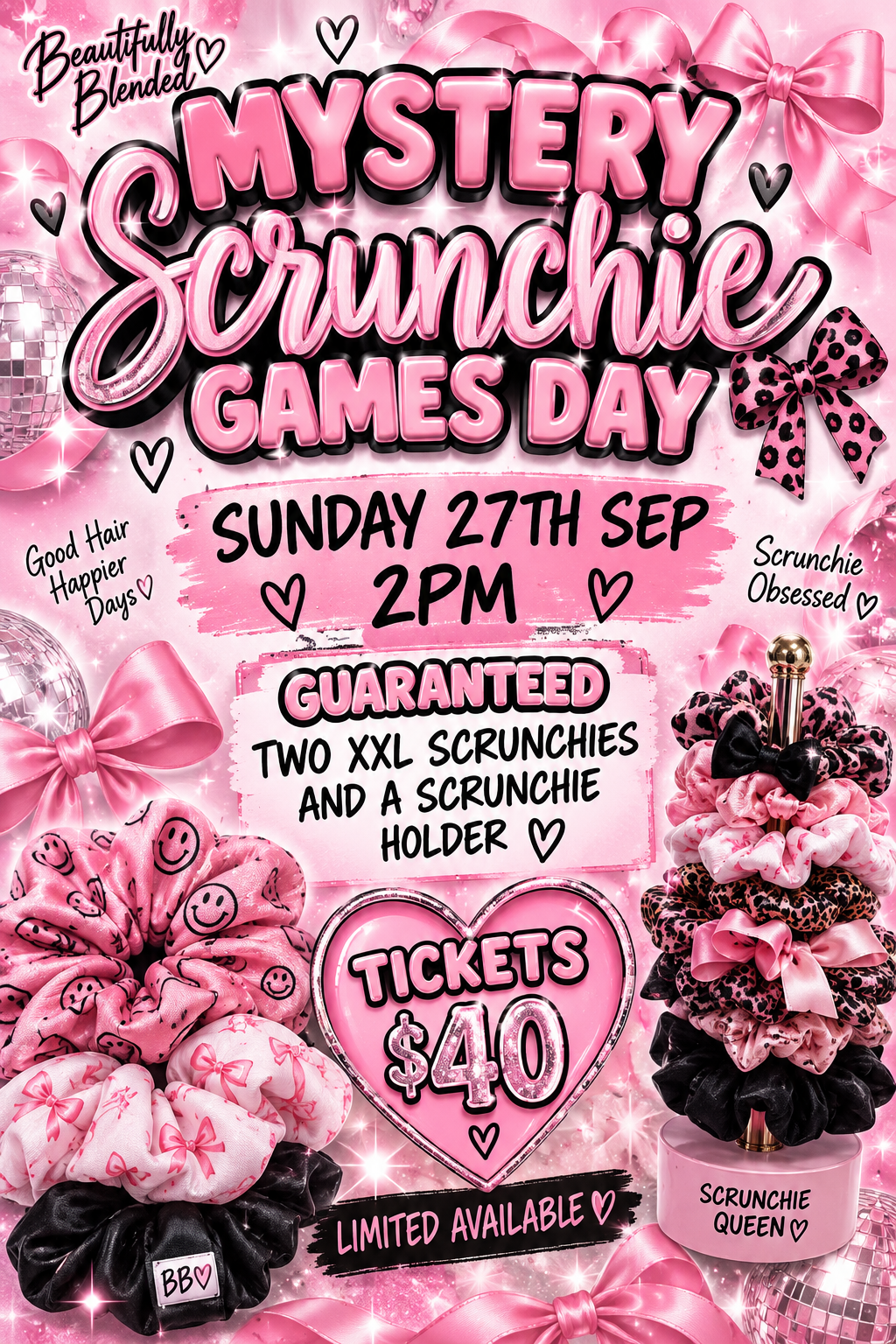 SCRUNCHIE GAMES DAY