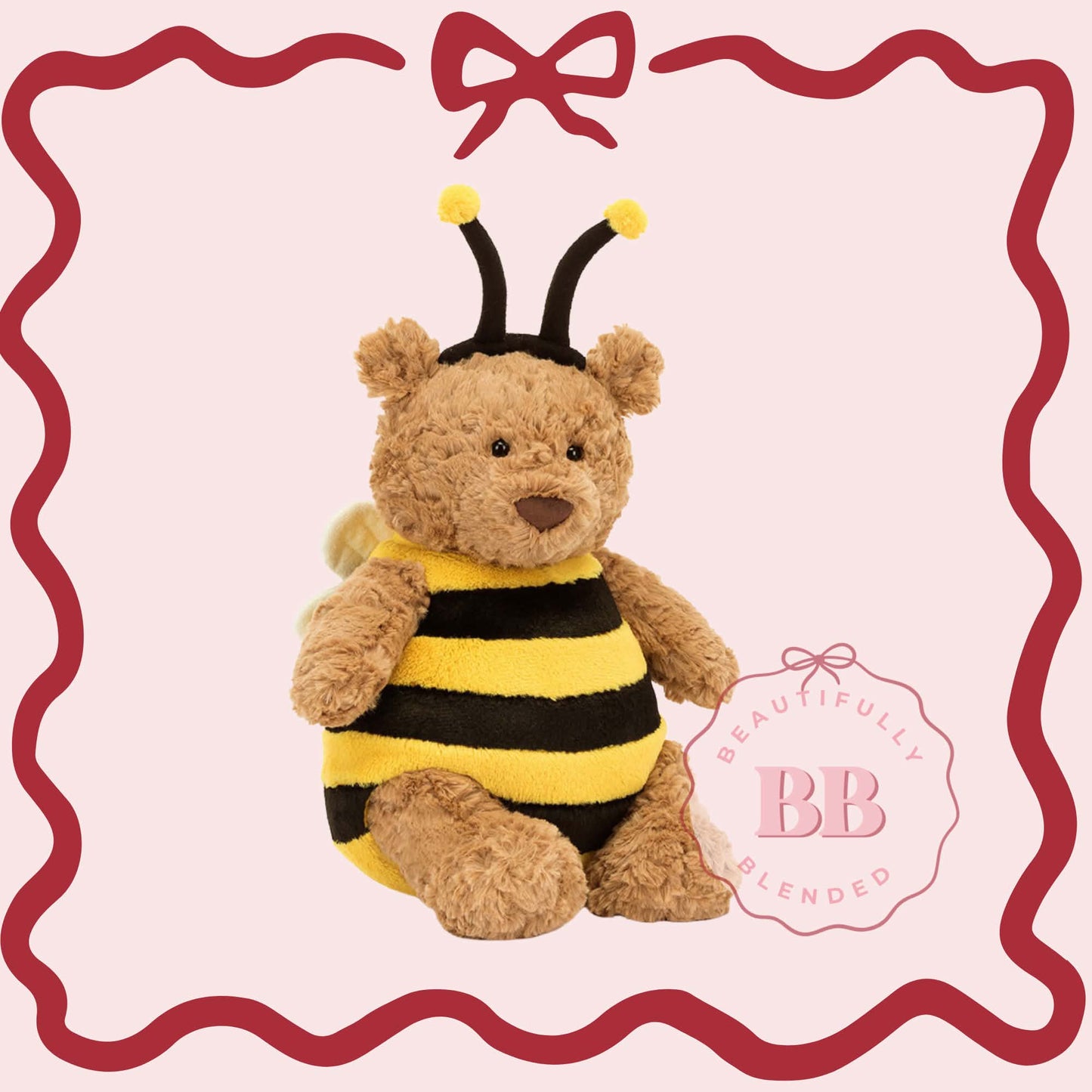 BEE BEAR PLUSHIE- 2 WEEK WAIT