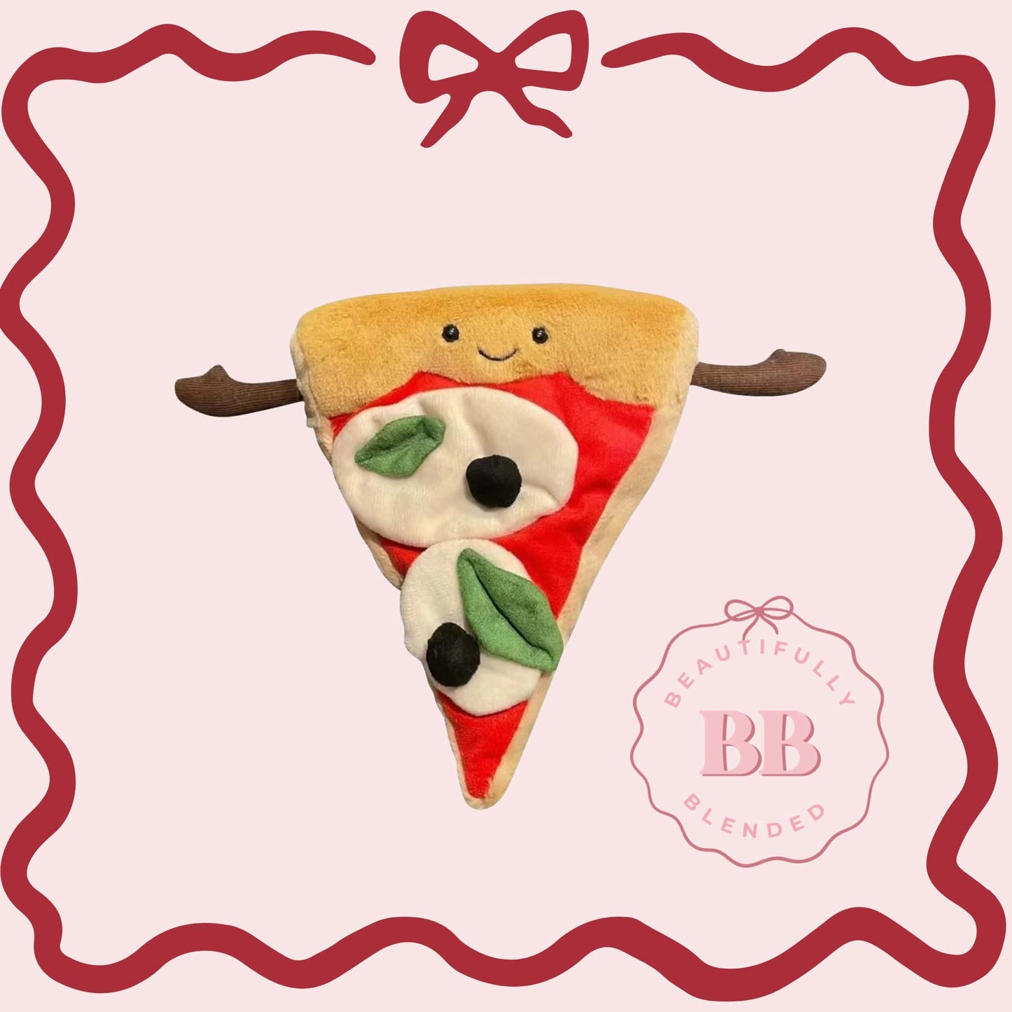 PIZZA PLUSHIE- 2 WEEK WAIT