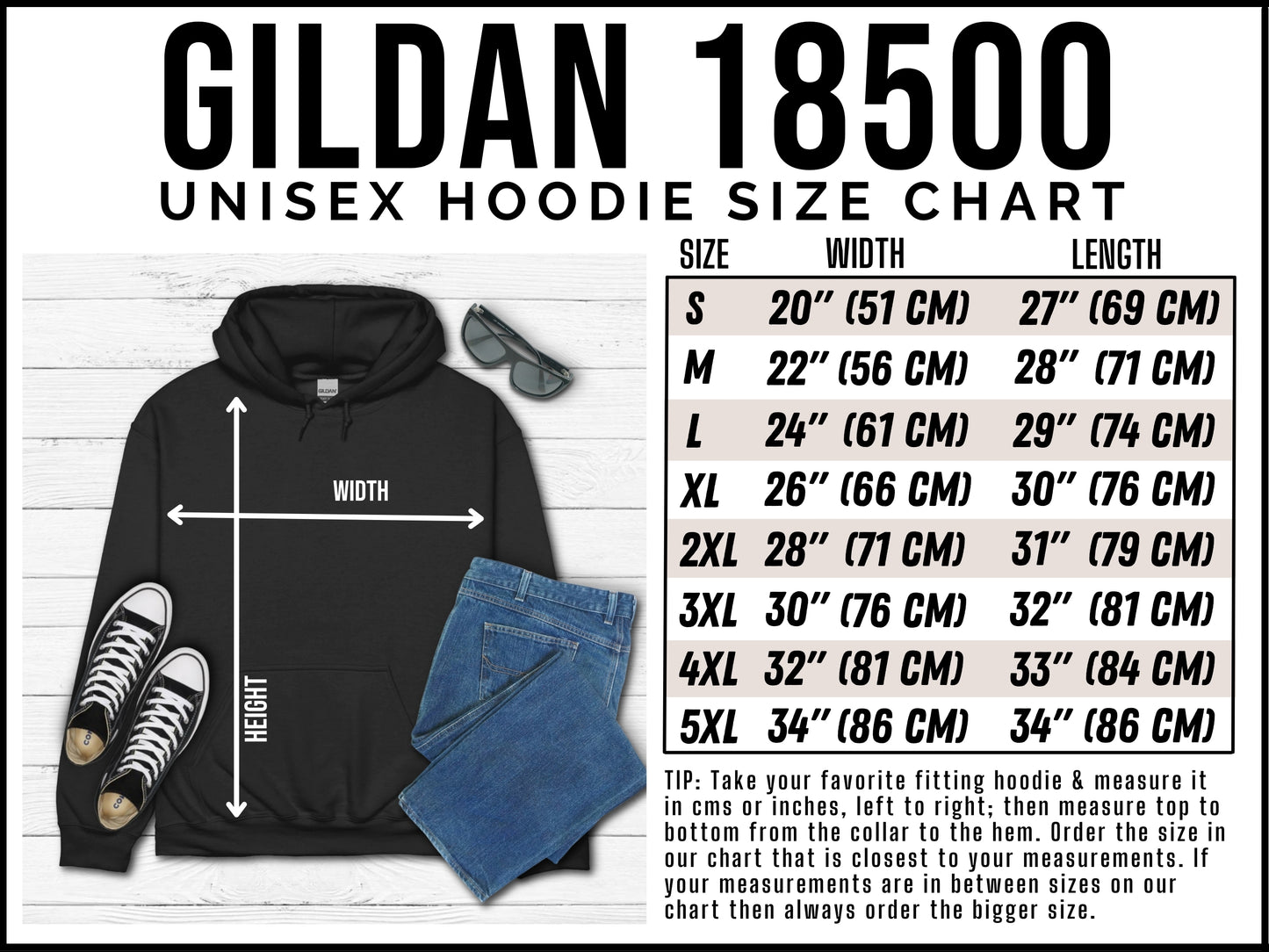 Adults Wing Hooded Jumper