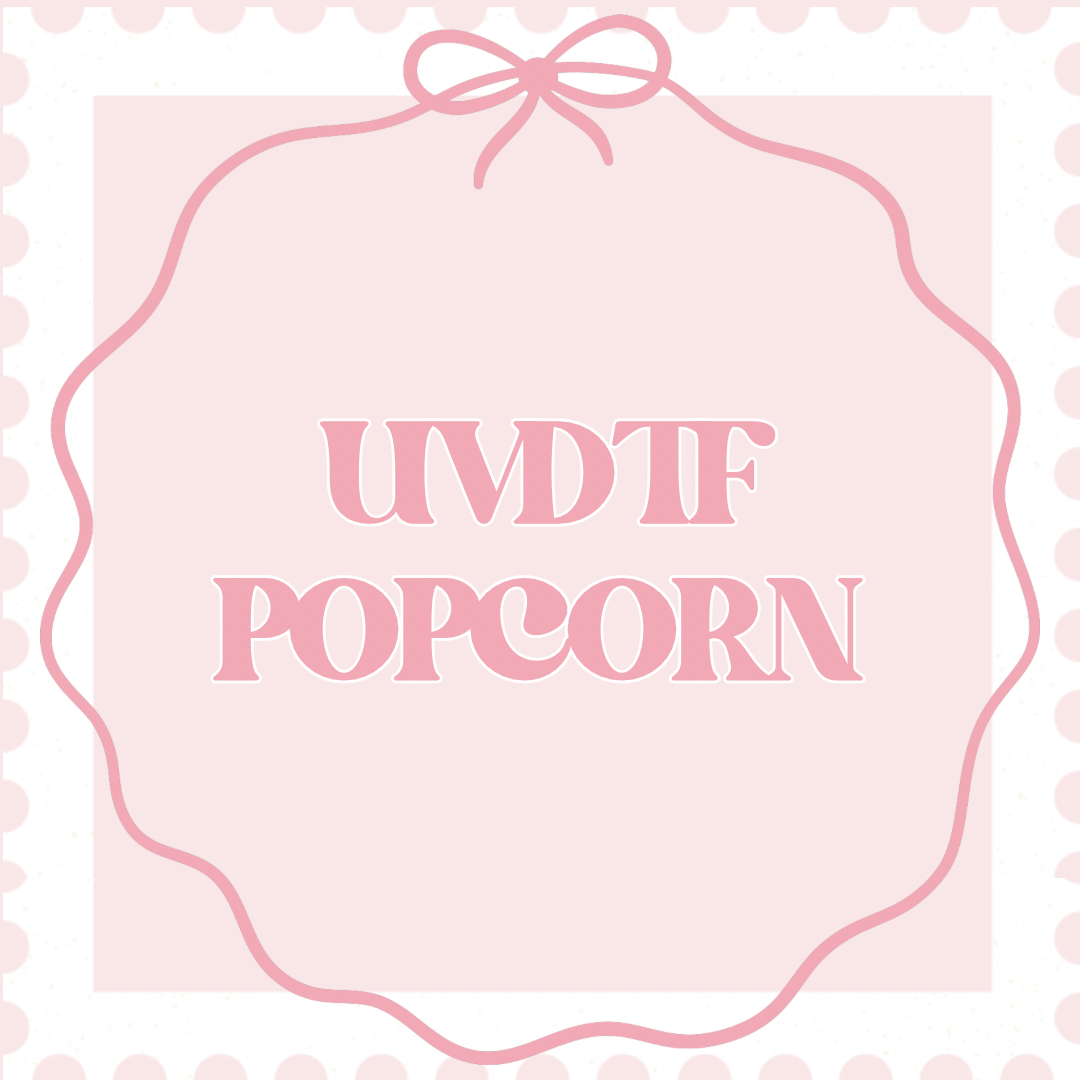 UVDTF POPCORN DESIGNS