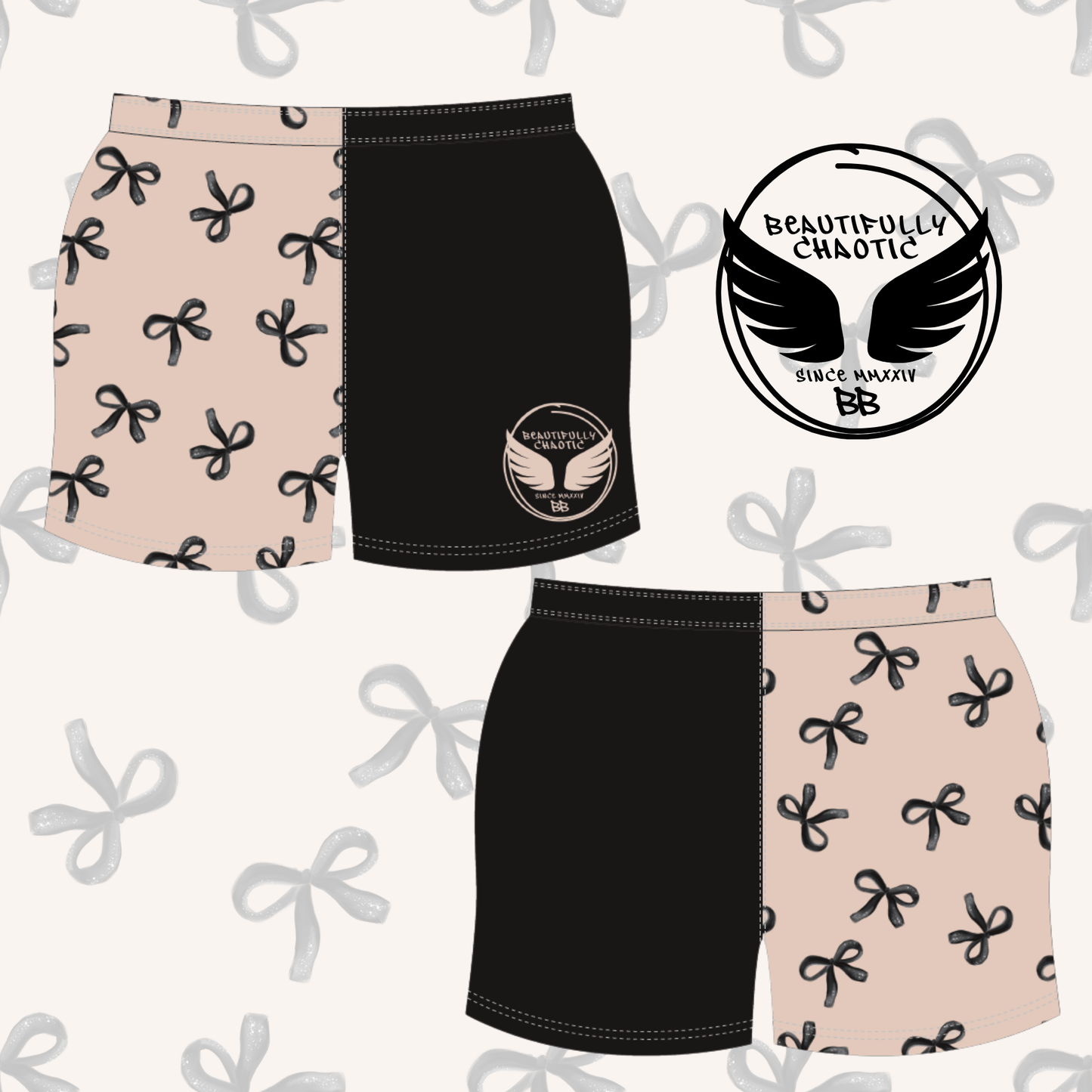 BLACK BOWS- PREORDER 3 WEEKS