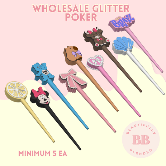 WHOLESALE GLITTER POKER