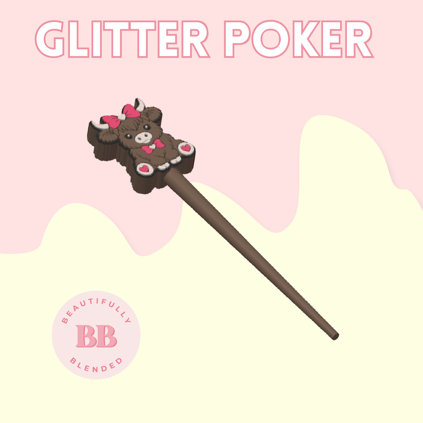 HIGHLAND GLITTER POKER SINGLE