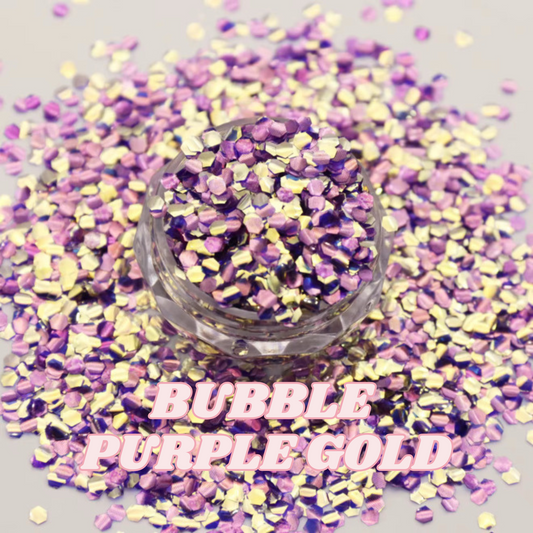 BUBBLE PURPLE GOLD