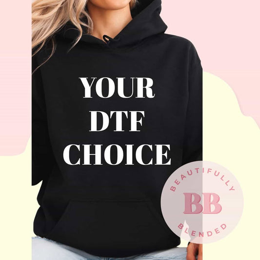 BLACK HOODIE