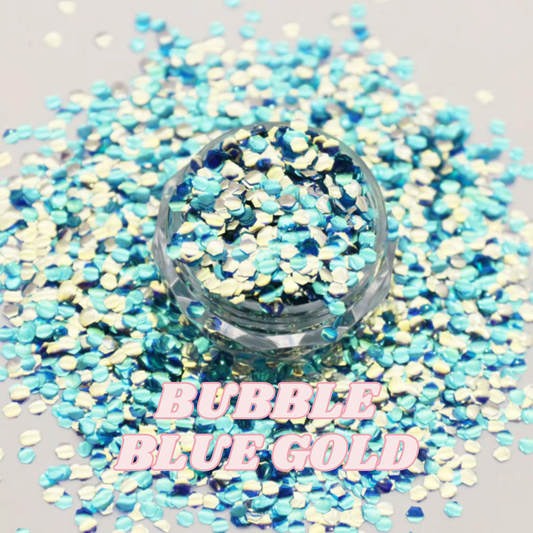 BUBBLE BLUE GOLD