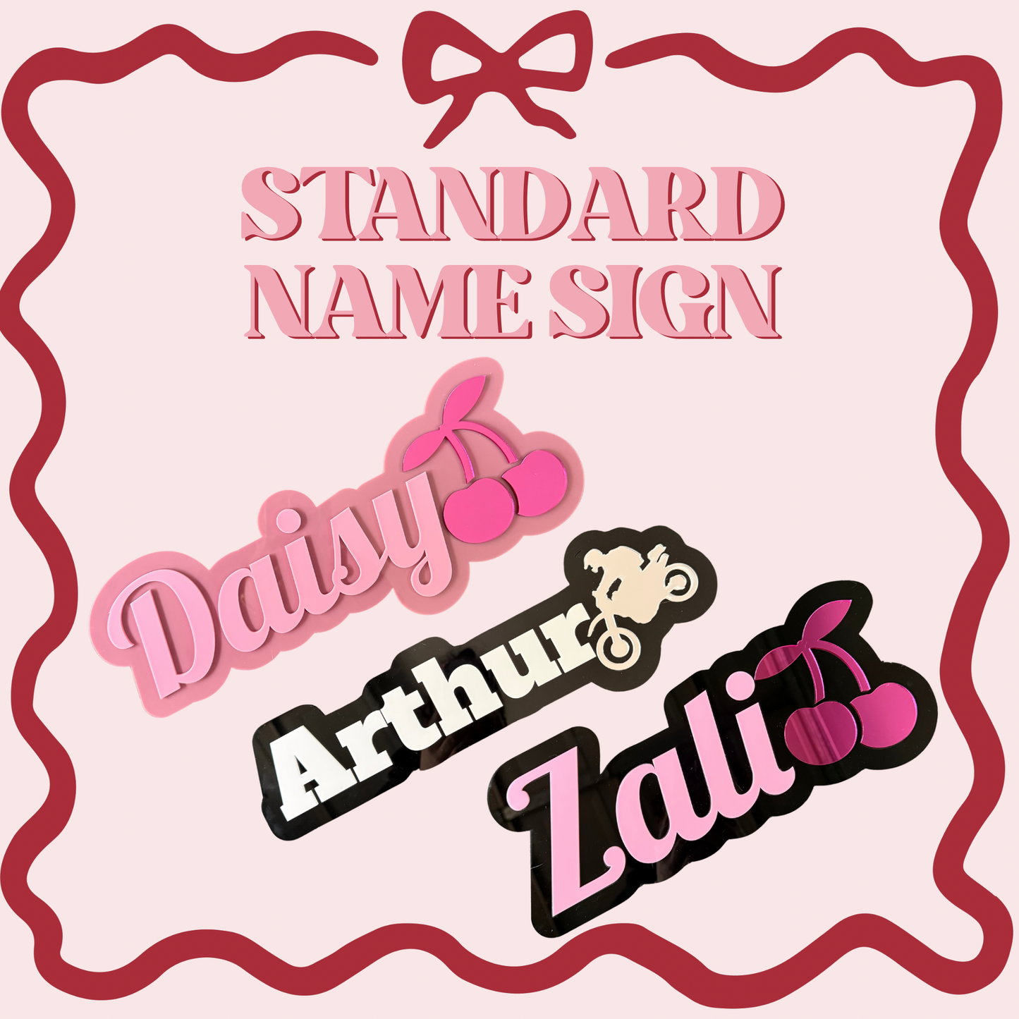 STANDARD NAME SIGN