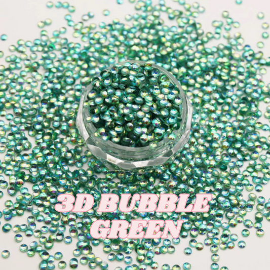 3D BUBBLE GREEN