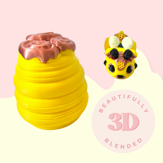 Honey Bunny bee and bee hive