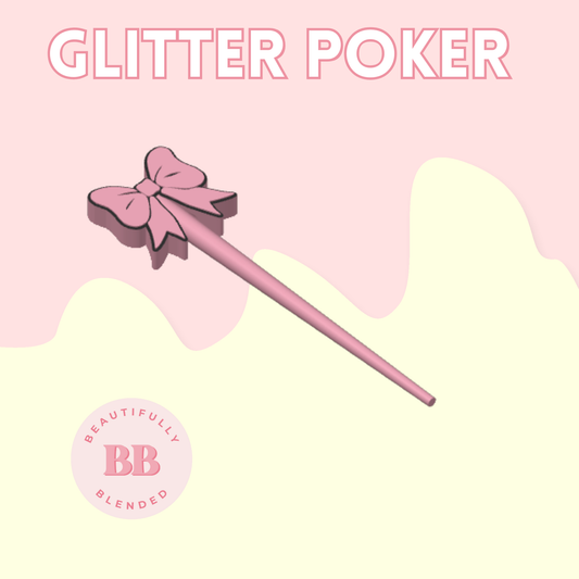 BOW GLITTER POKER