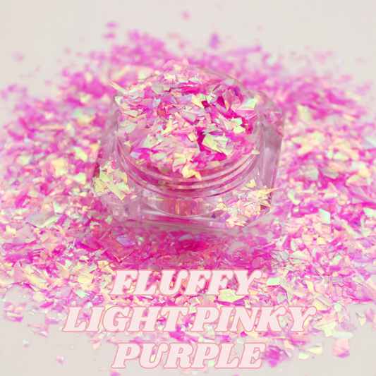 FLUFFY LIGHT PINKY PURPLE
