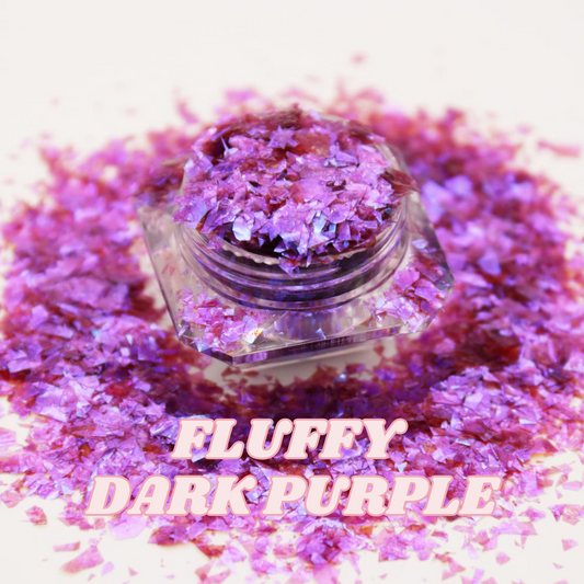 FLUFFY DARK PURPLE