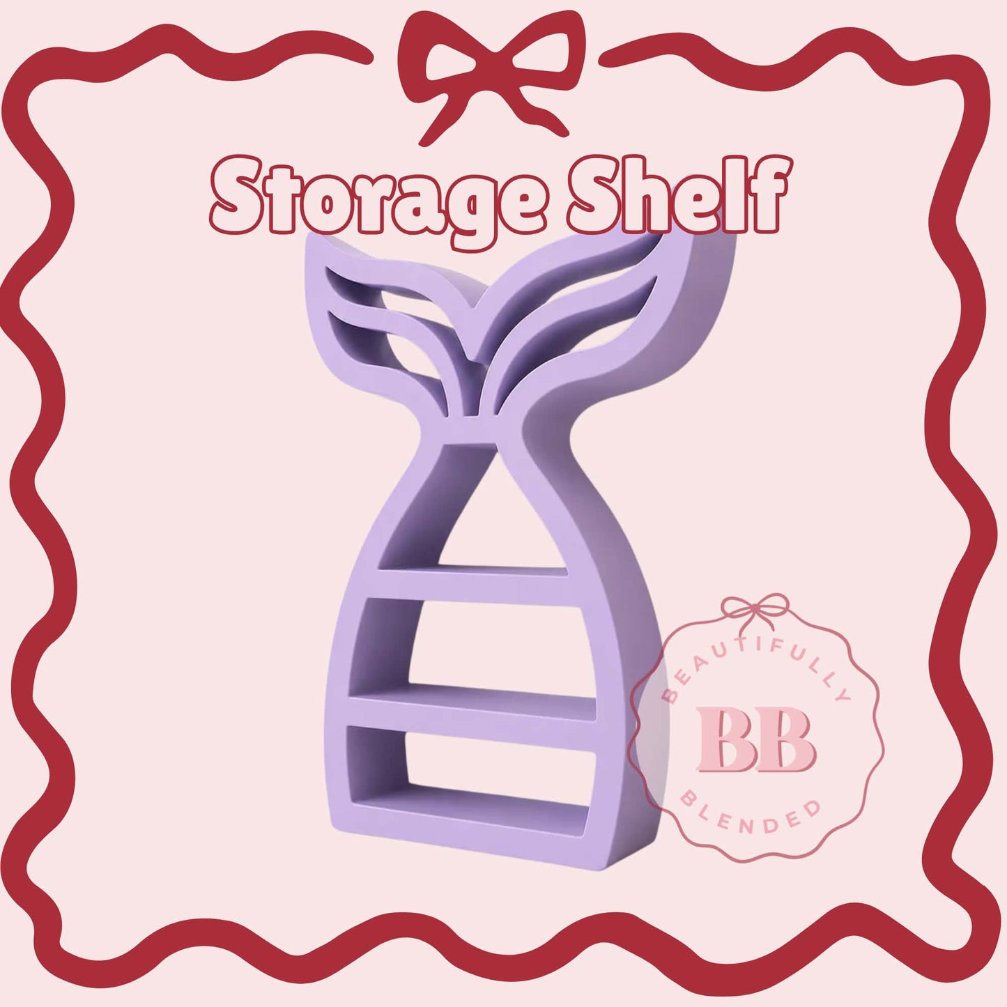 Mermaid Storage Shelf