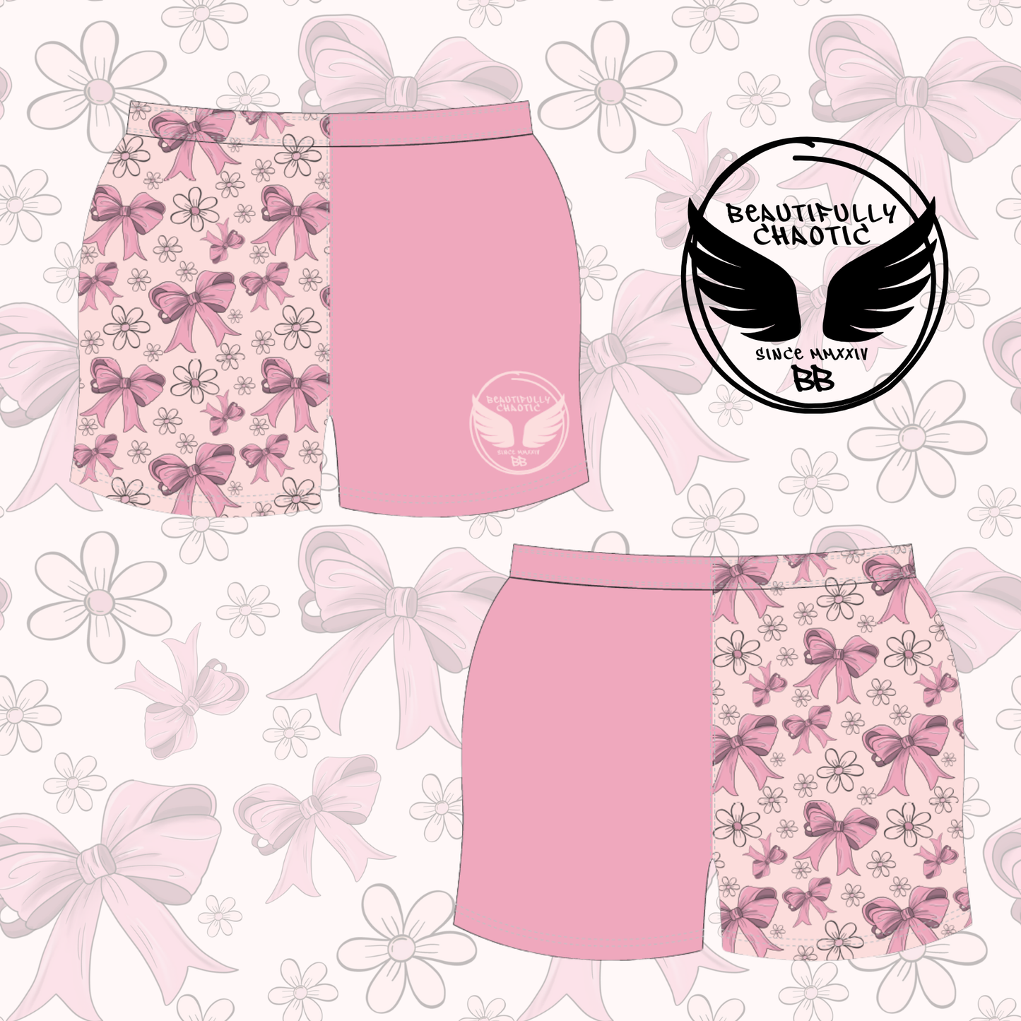 PINK BOWS- PREORDER END JAN