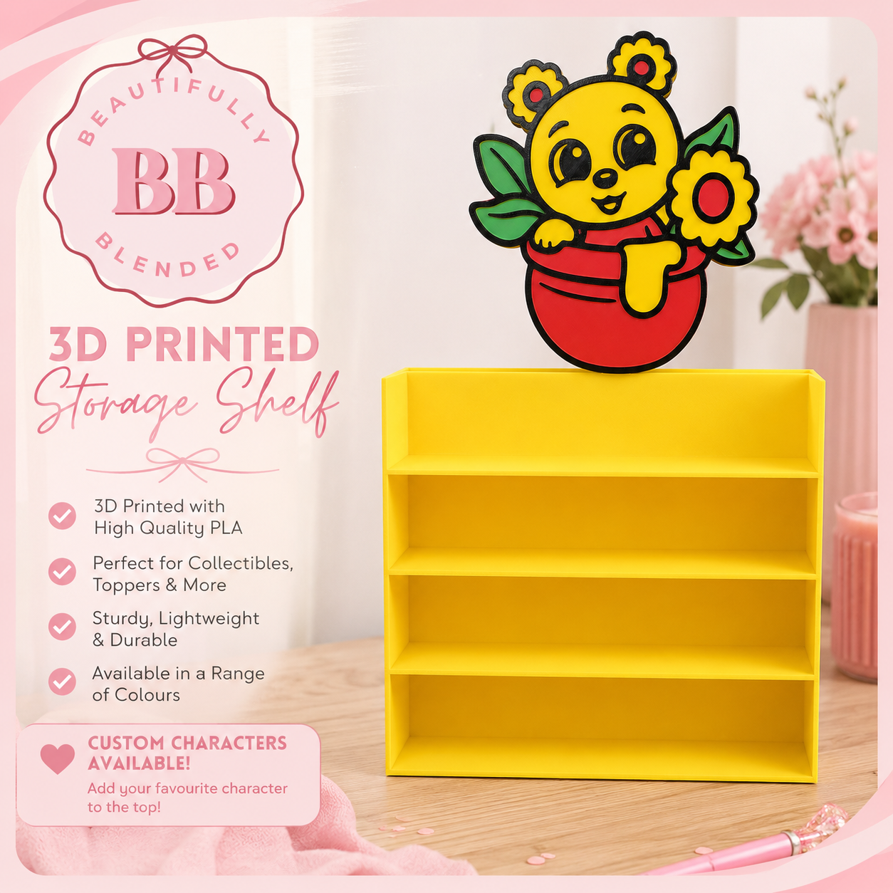 Yellow bear stand