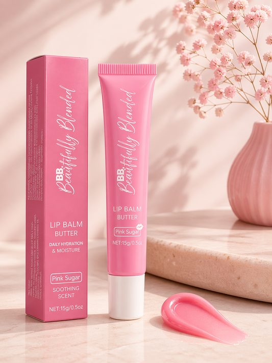LIP BALM BUTTER- PINK SUGAR
