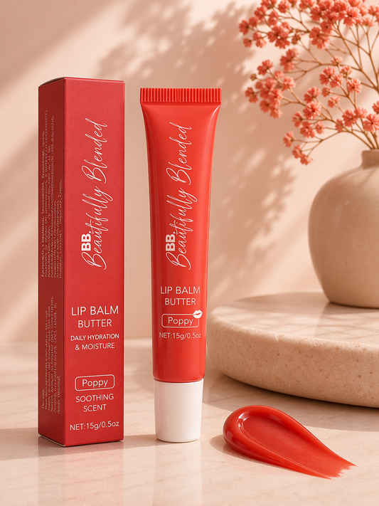 LIP BALM BUTTER- POPPY