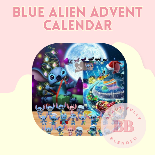 BLUE ALIEN ADVENT CALENDAR