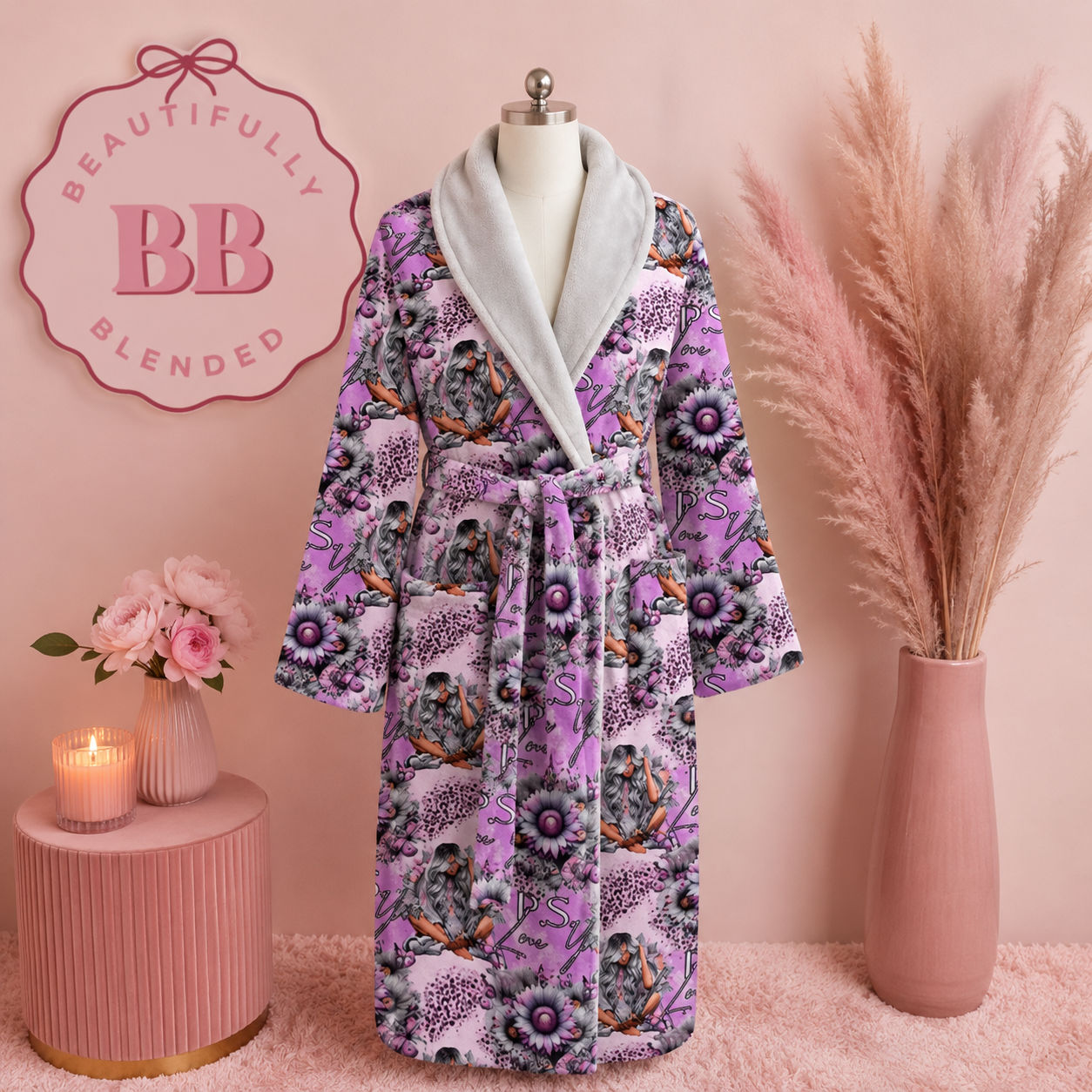 PS I LOVE YOU DRESSING GOWN- PREORDER 2 weeks