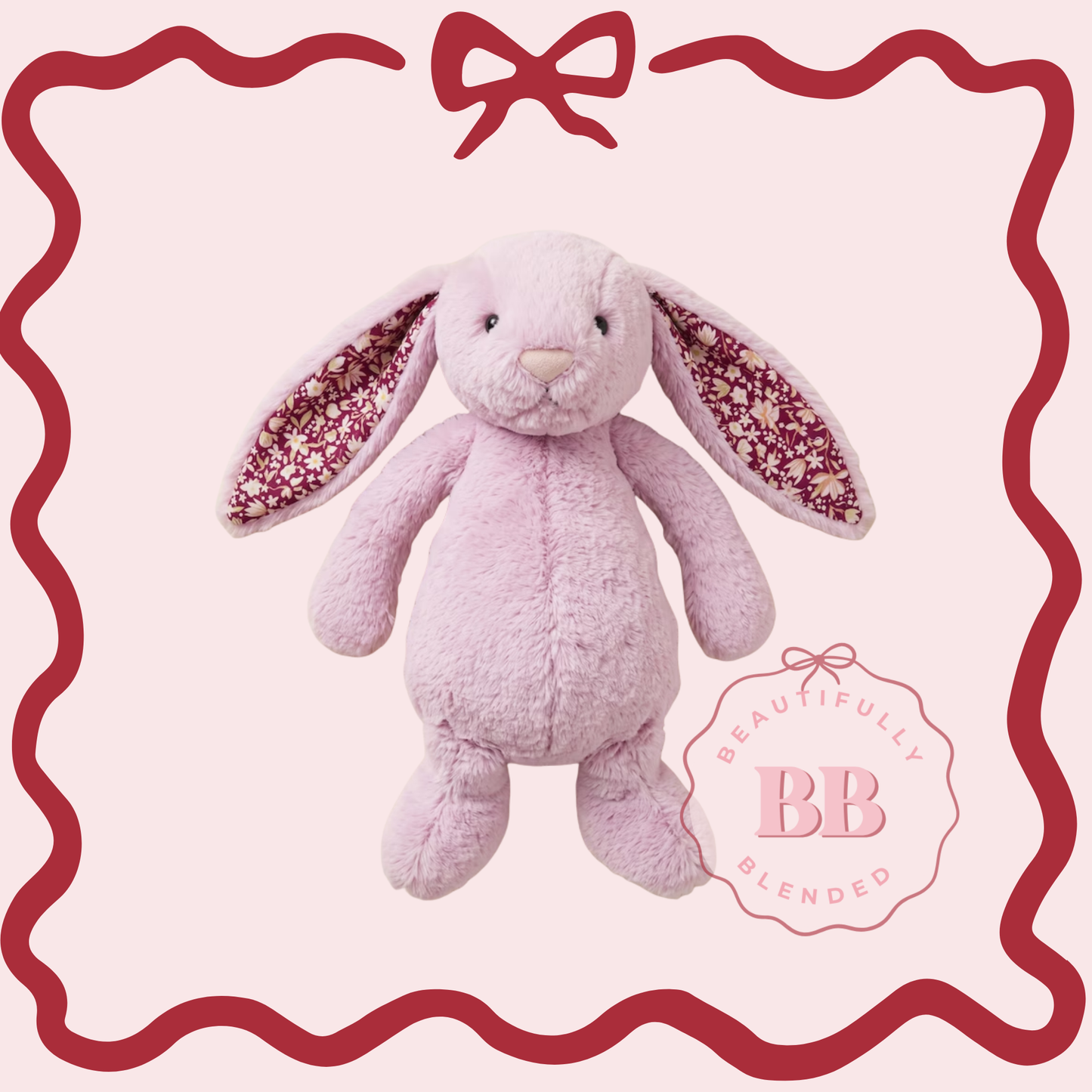PINK FLORAL BUNNY-2 WEEK WAIT