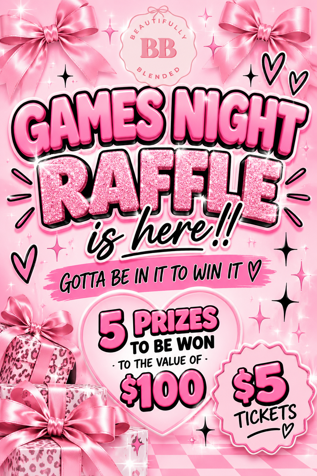 GAMES NIGHT RAFFLE