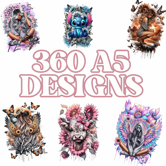 360 A5 DESIGNS