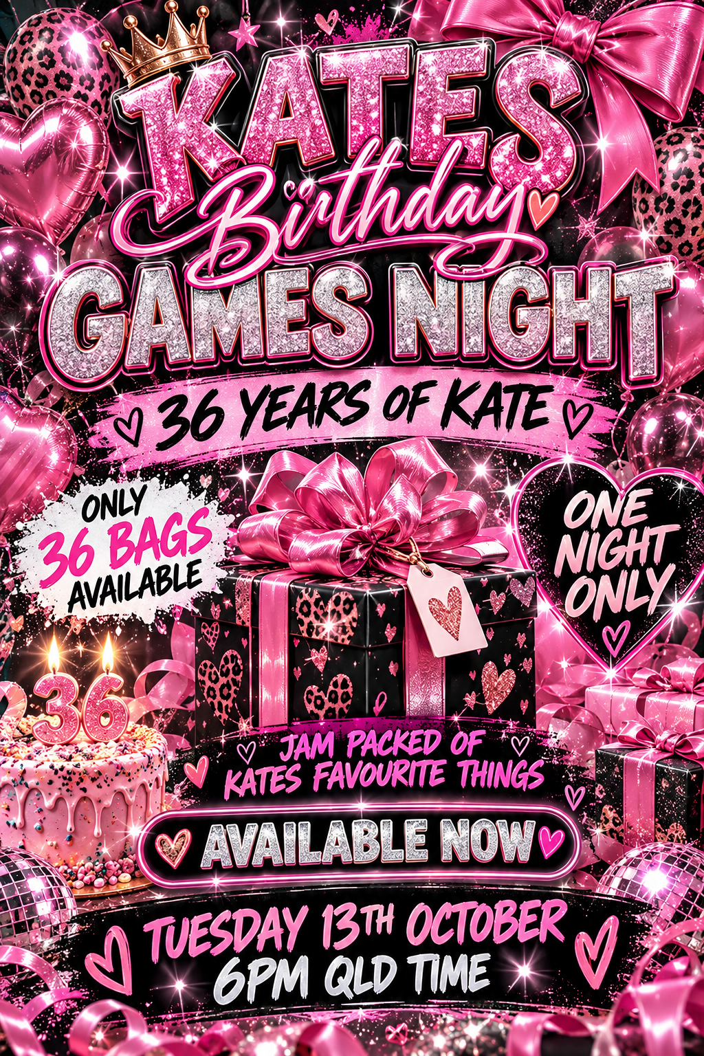 BIRTHDAY GAMES NIGHT