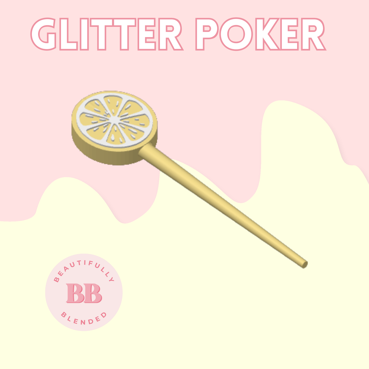 LEMON GLITTER POKER