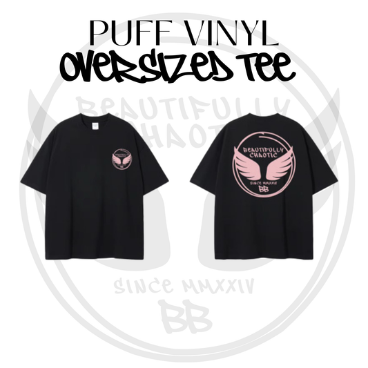 OG OVERSIZED TEE BLACK/PINK