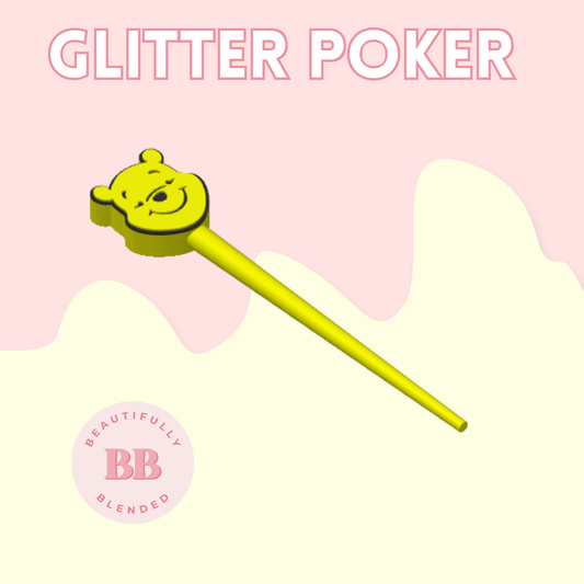 POOH GLITTER POKER