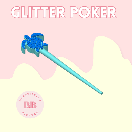 TURTLE GLITTER POKER