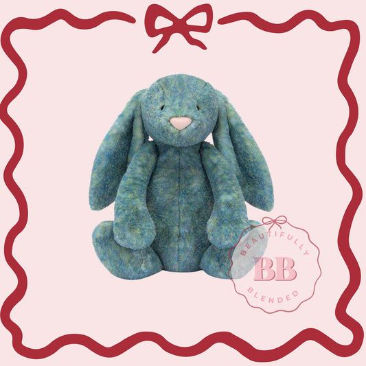 BLUE/GREEN BUNNY PLUSHIE- 2 WEEK WAIT