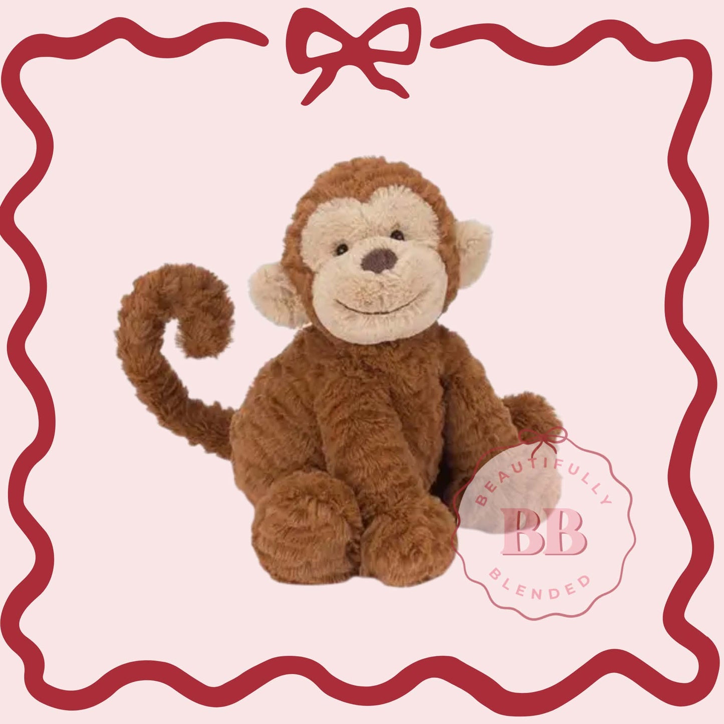 MONKEY PLUSHIE- 2 WEEK WAIT