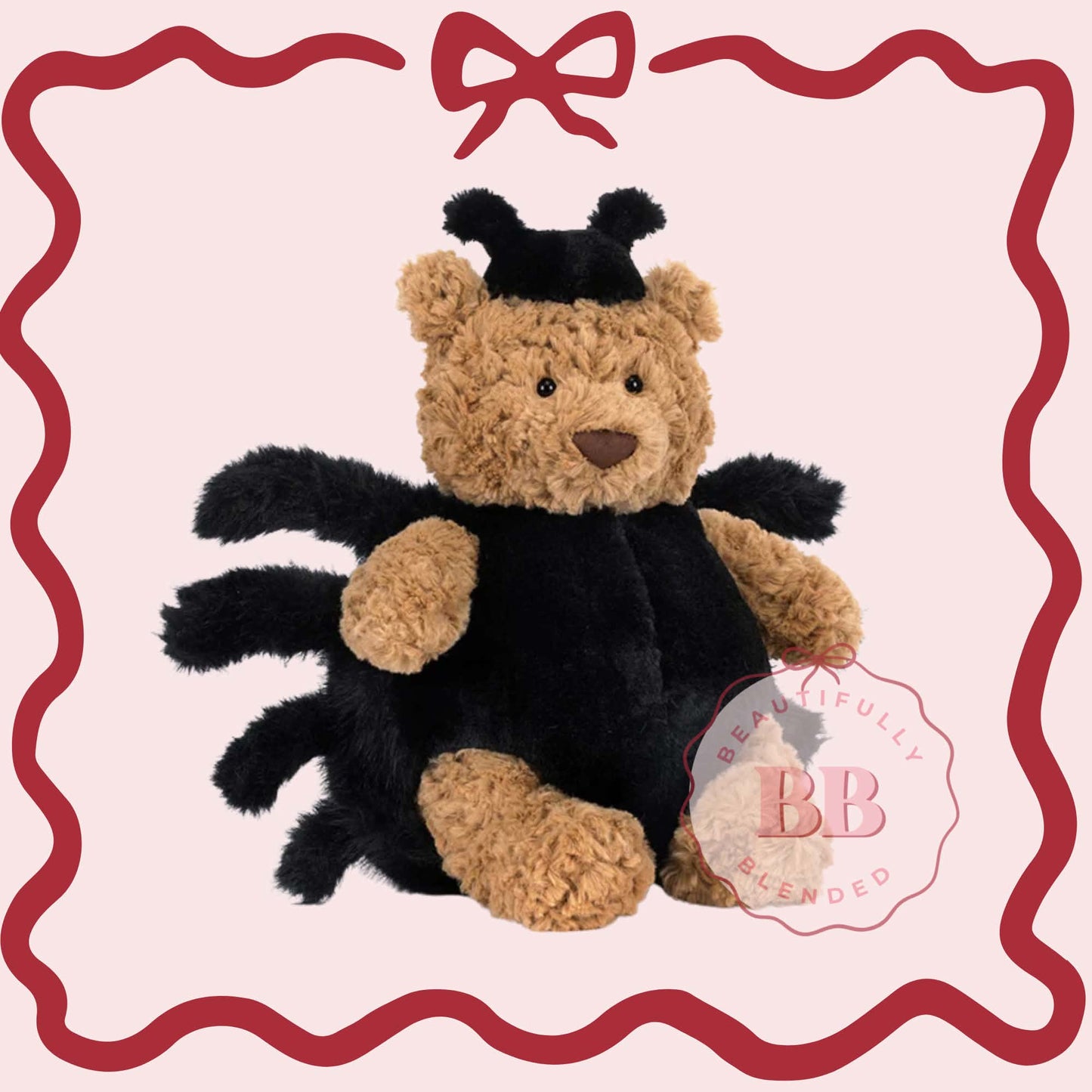 SPIDER BEAR PLUSHIE- 2 WEEK WAIT