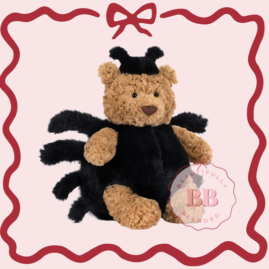 SPIDER BEAR PLUSHIE- 2 WEEK WAIT