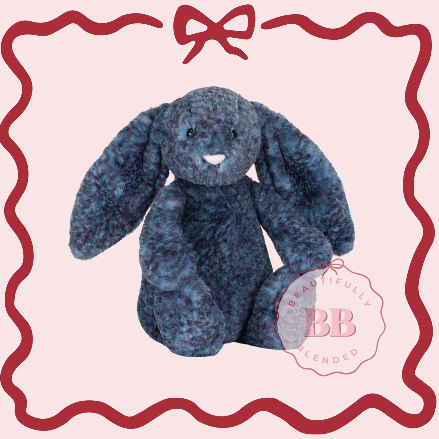 BLUE BUNNY PLUSHIE- 2 WEEK WAIT