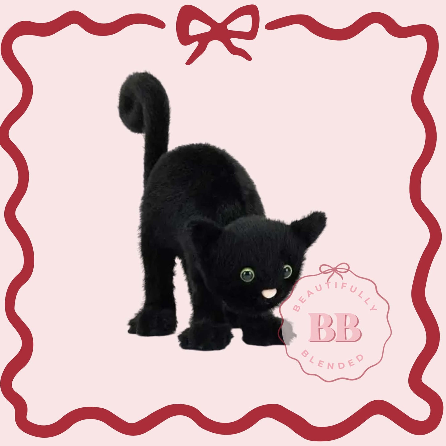 BLACK CAT PLUSHIE- 2 WEEK WAIT