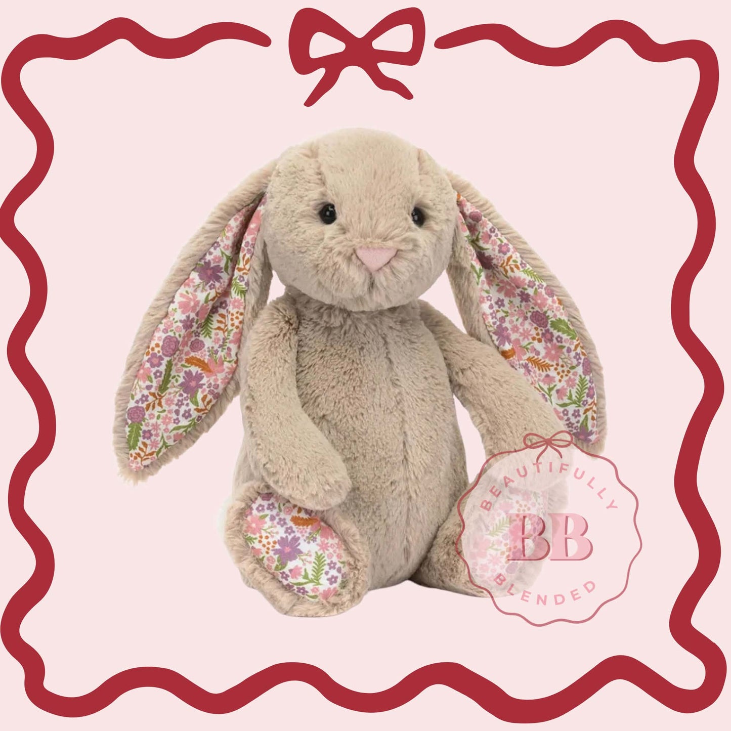 TAN BUNNY PLUSHIE- 2 WEEK WAIT