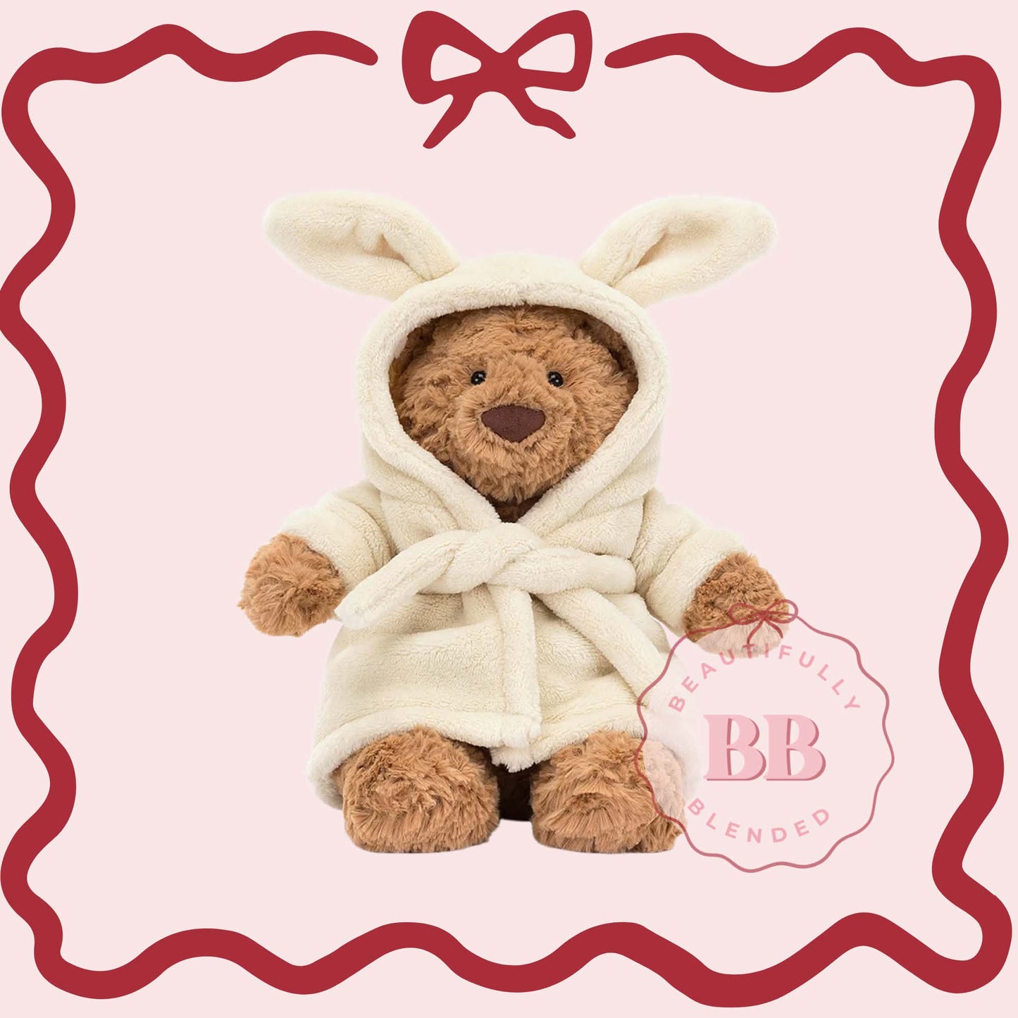 BUNNY BEAR PLUSHIE- 2 WEEK WAIT
